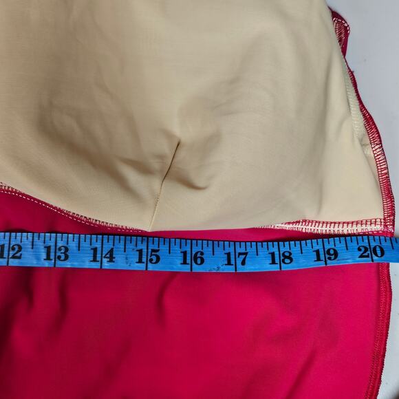 Lands' End Plus Size Slender Suit Grecian Low Leg One Piece Swimsuit - Picture 8 of 8